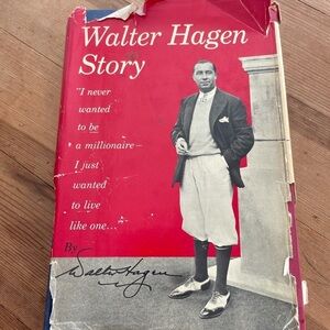 The Walter Hagen Story first printed great gift fir golf lovers